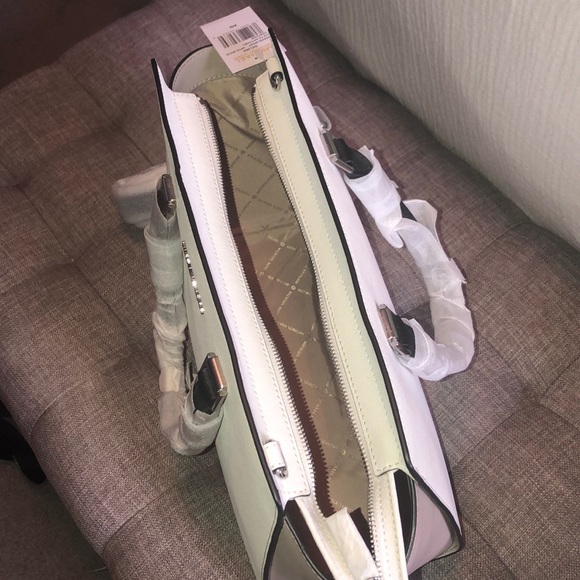 NWT Michael Michael Koors Large ZIP-Top Satchel - Picture 7 of 7